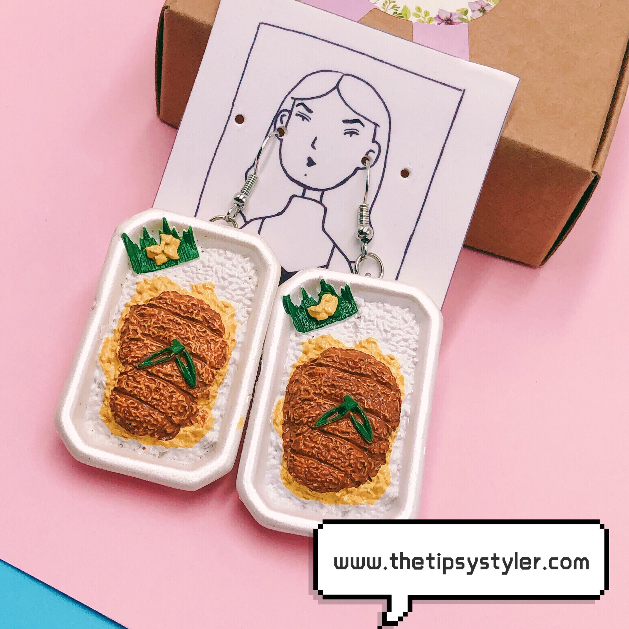 Curry Katsu Earrings