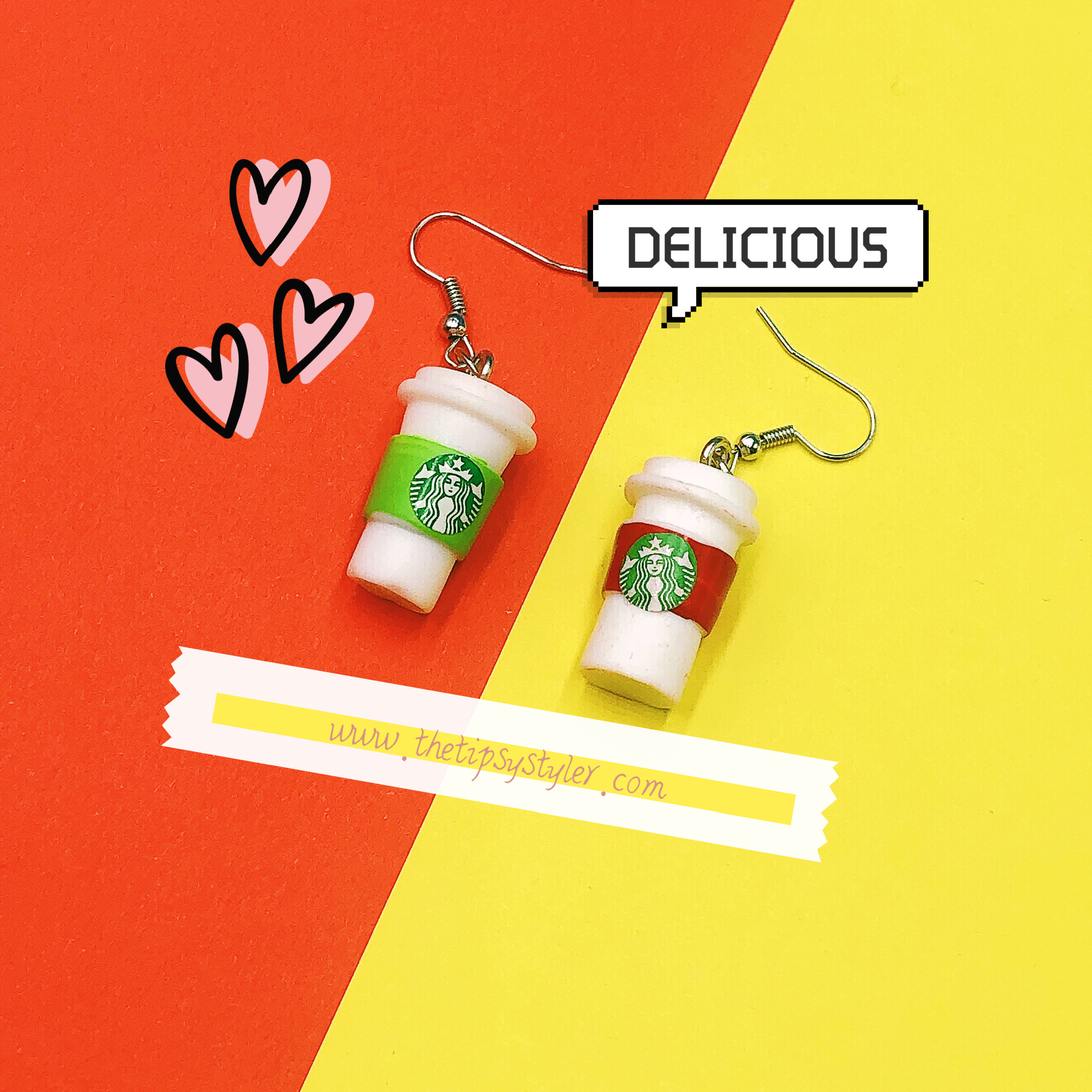 Starbucks Earrings