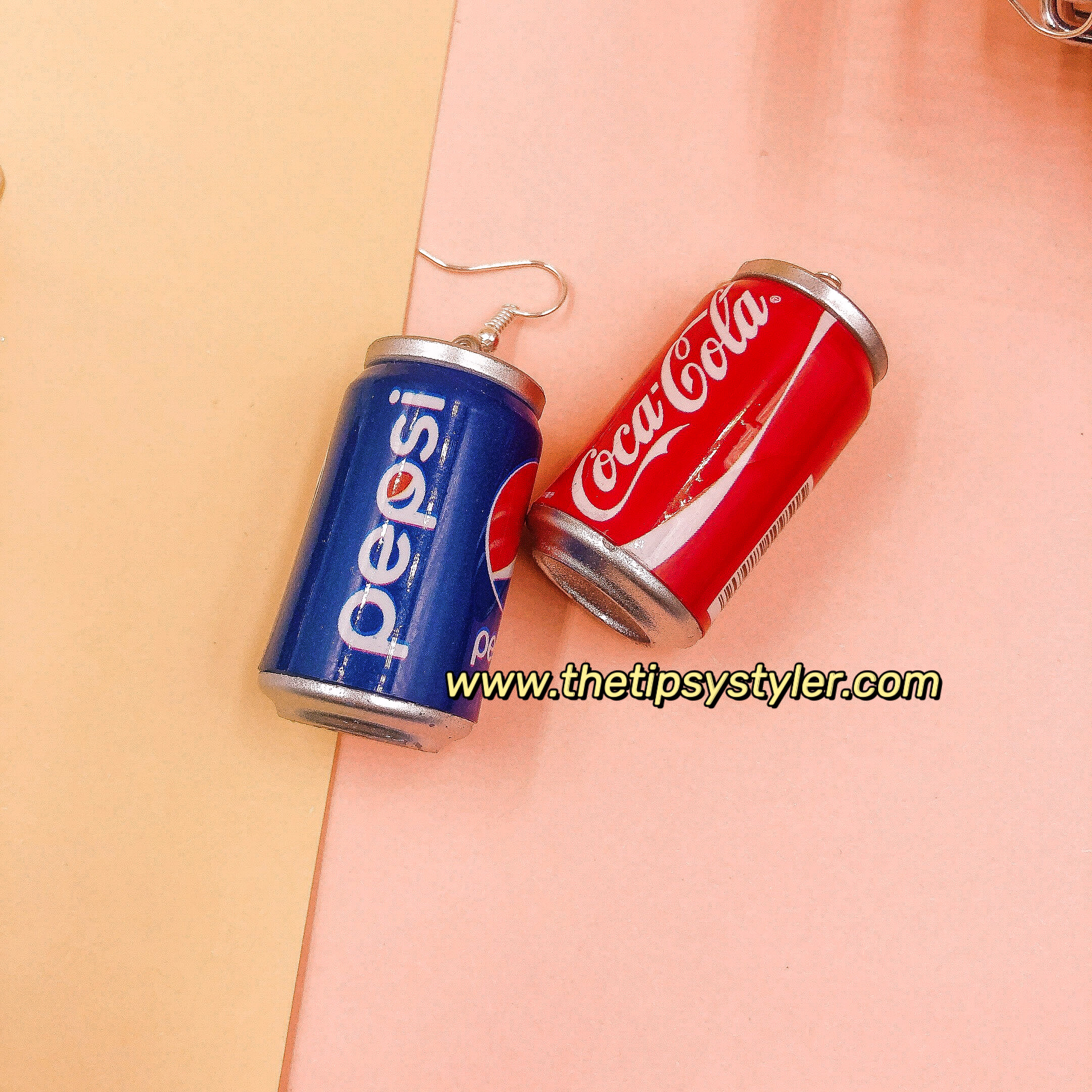 Soda Drinks Earrings