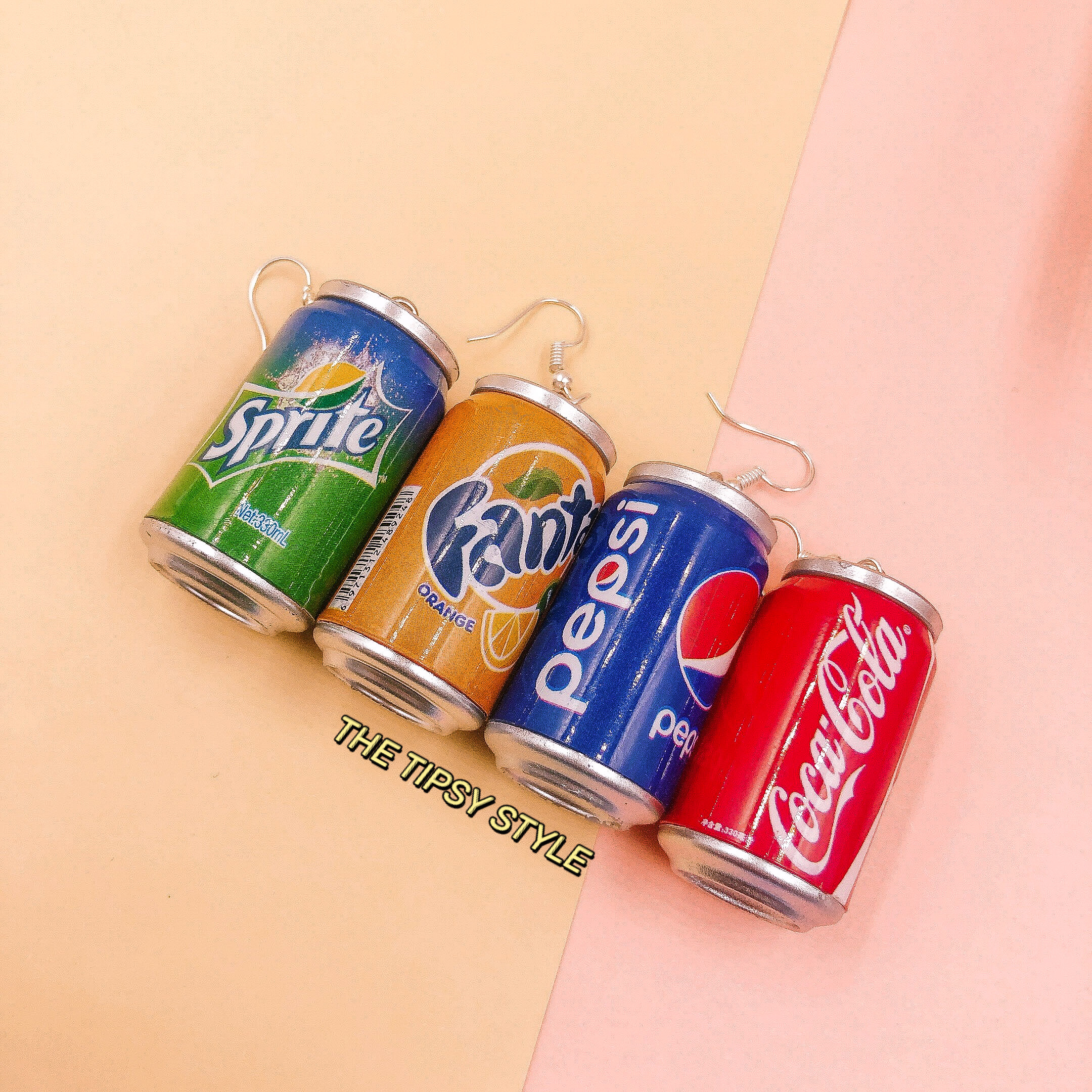 Soda Drinks Earrings