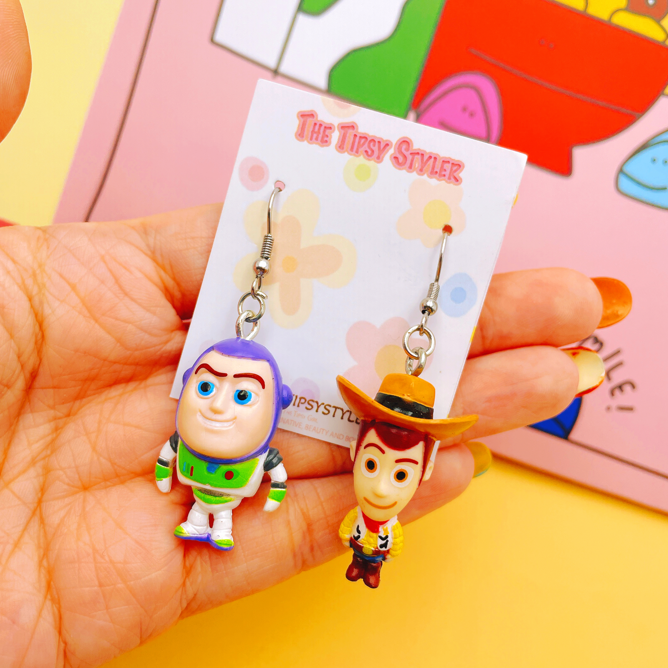 Woody & Buzz Earrings