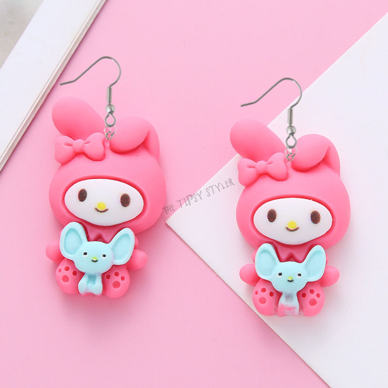 My Melody Clay Earring