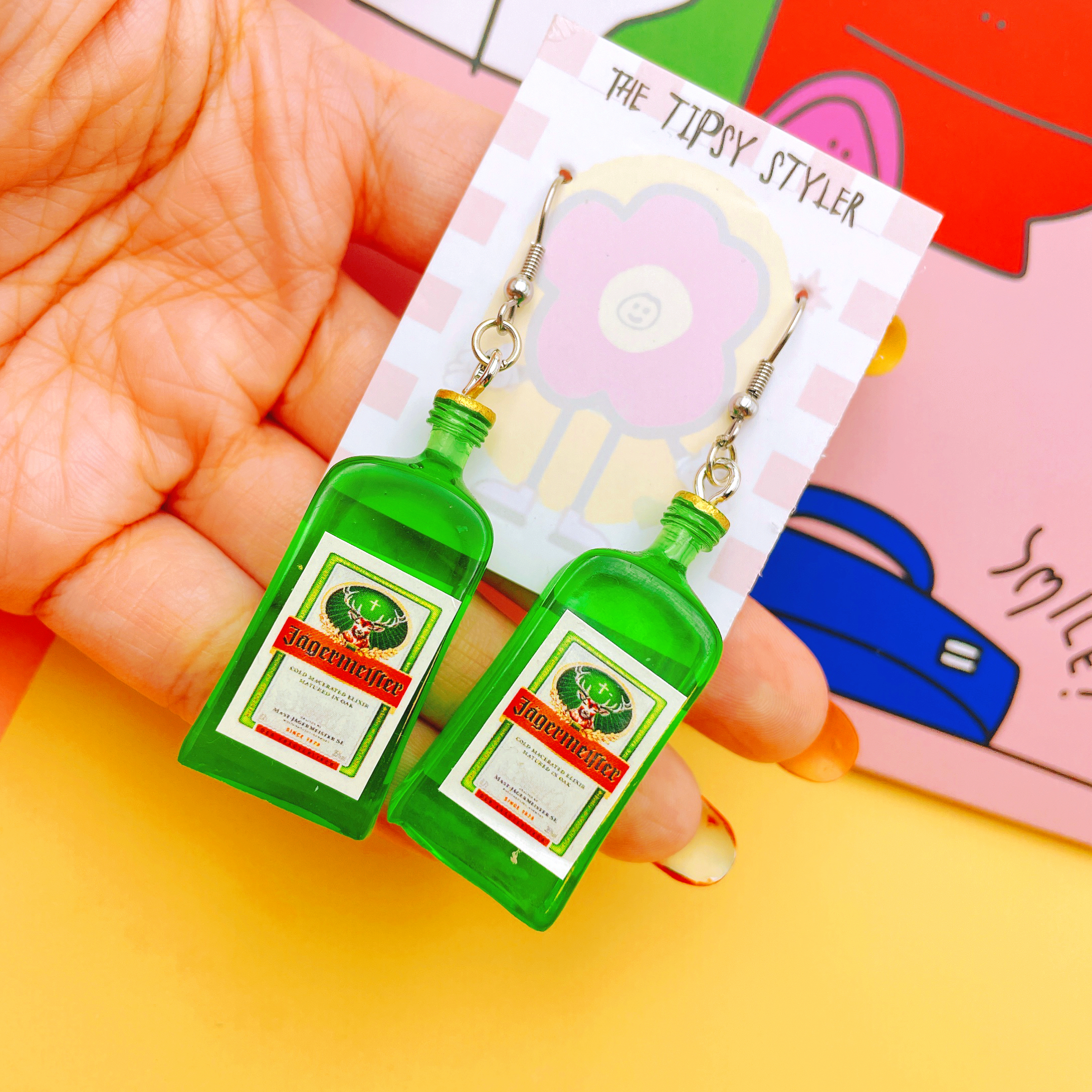 Jagermeister Earrings