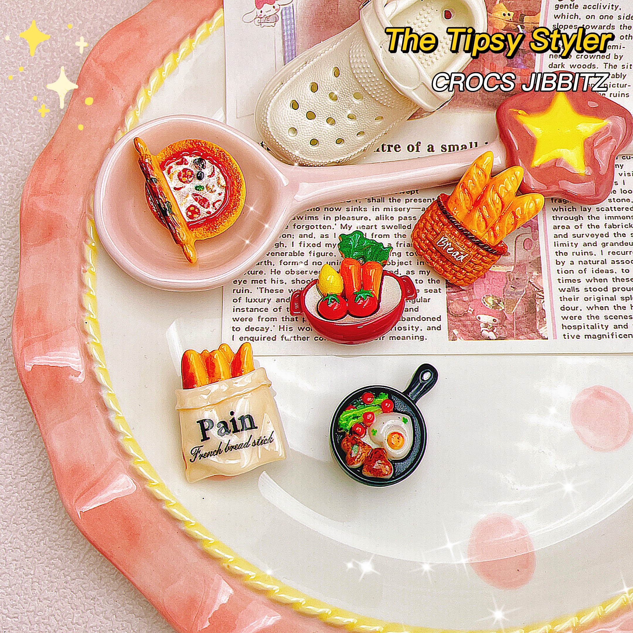 Bakery & Pastry Jibbitz Set