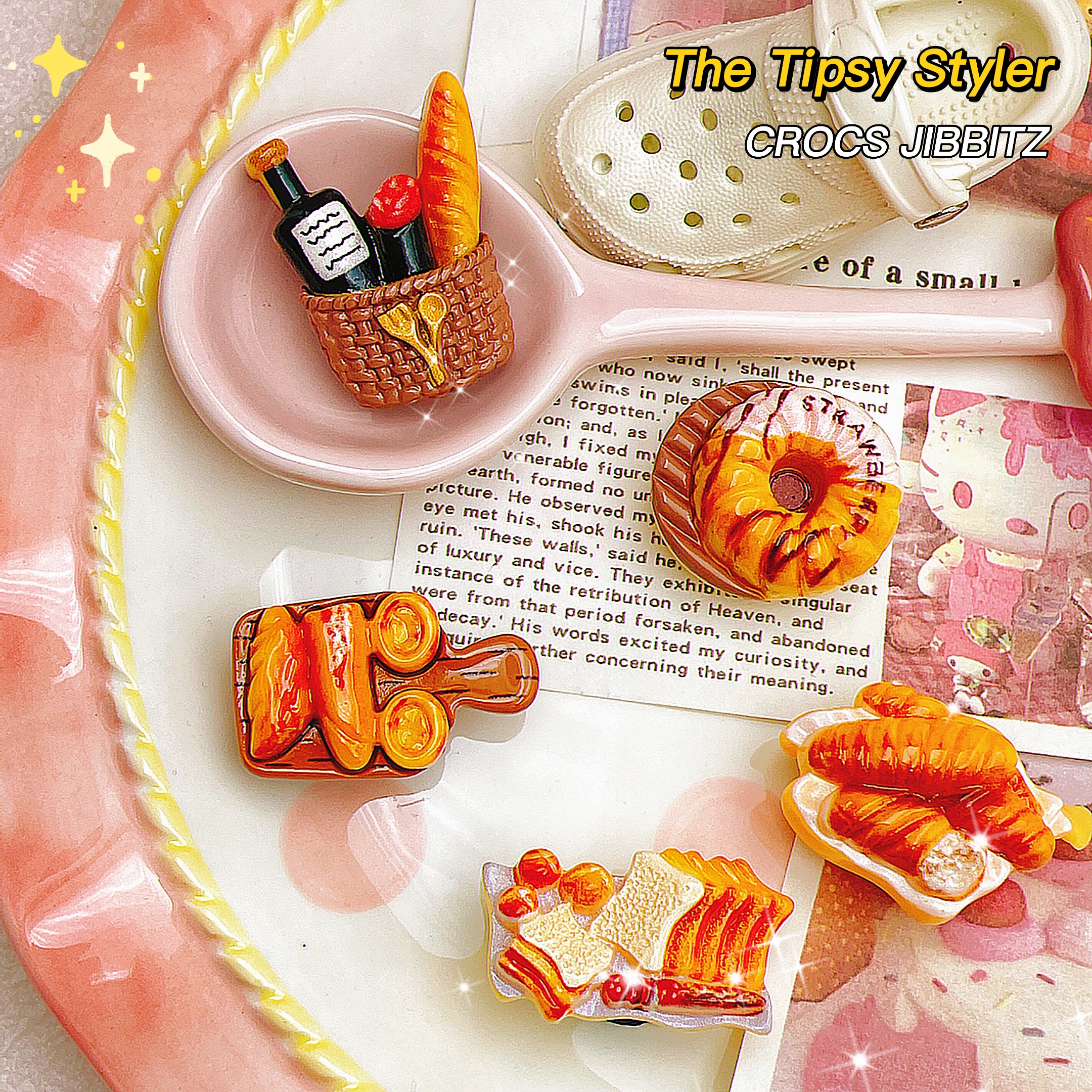 Bakery & Pastry Jibbitz Set