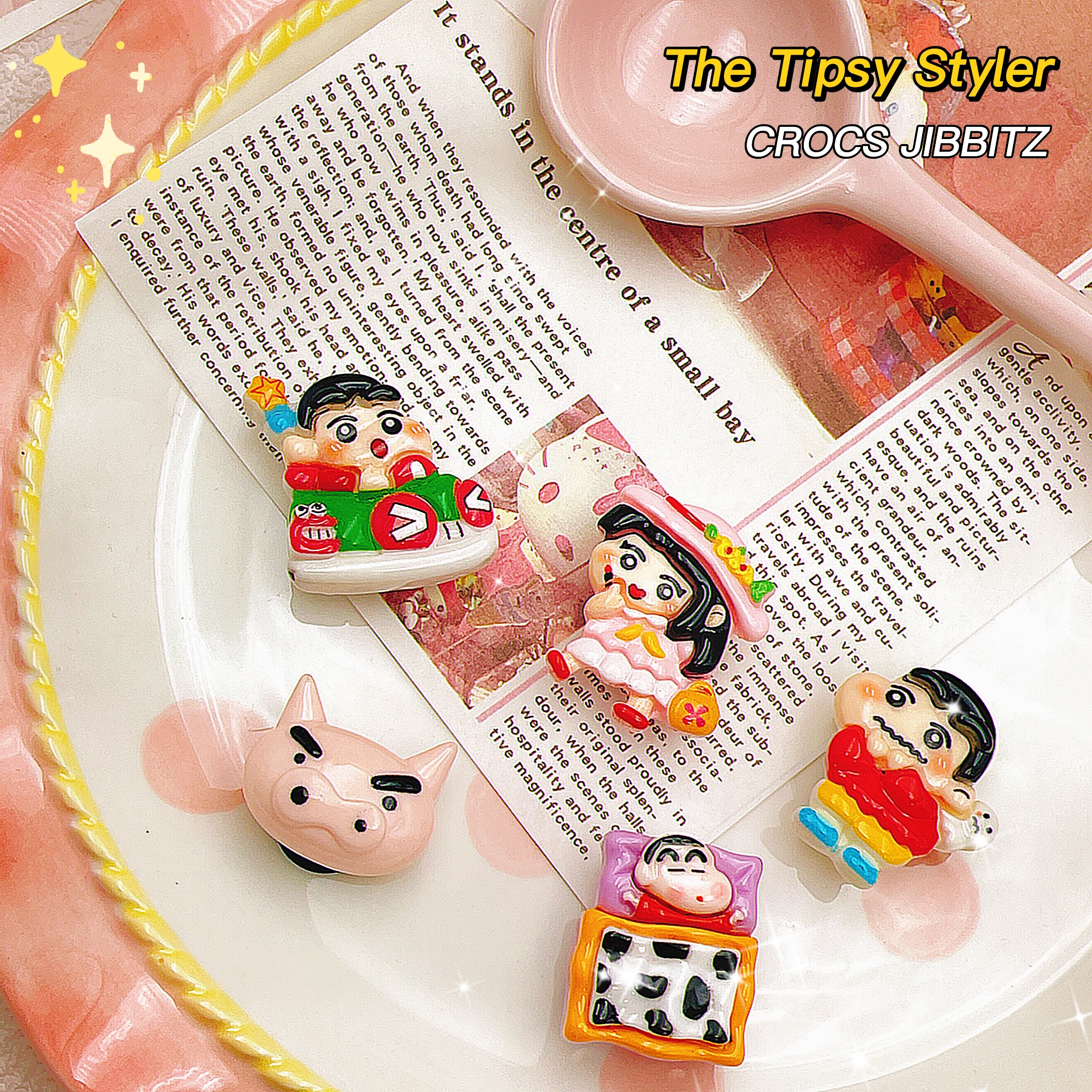 Shinchan Jibbitz Set