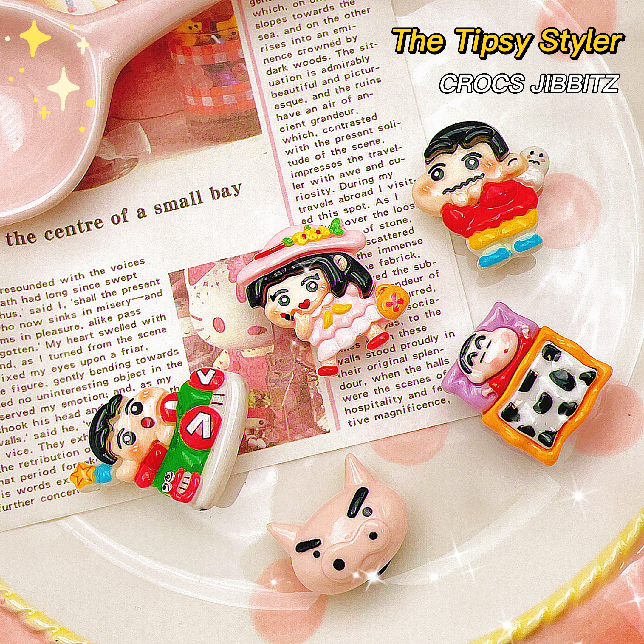 Shinchan Jibbitz Set