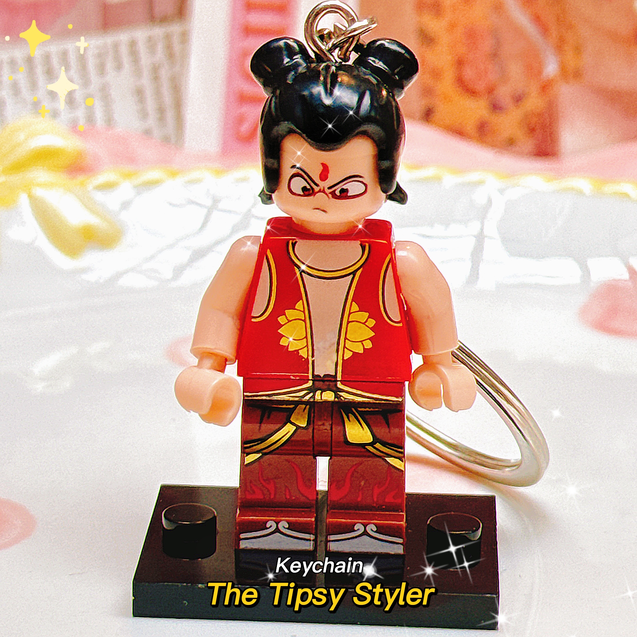 Nezha & Aobing Keychain