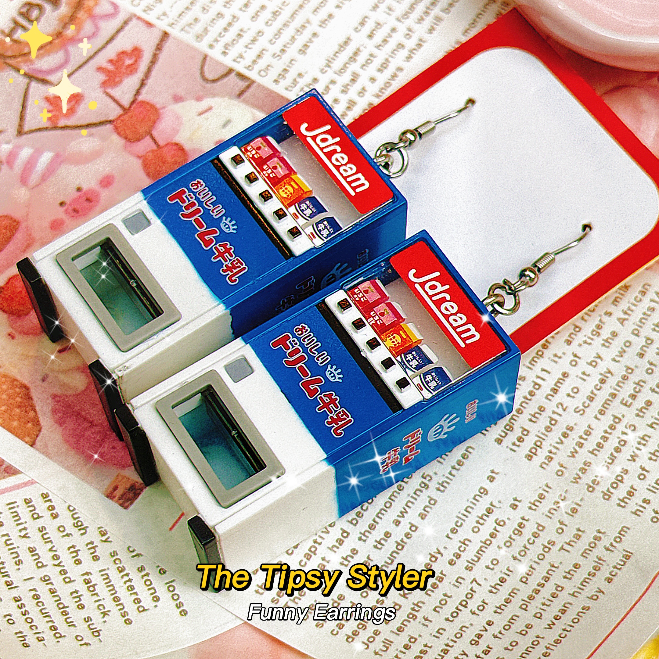 Vending Machine Earrings